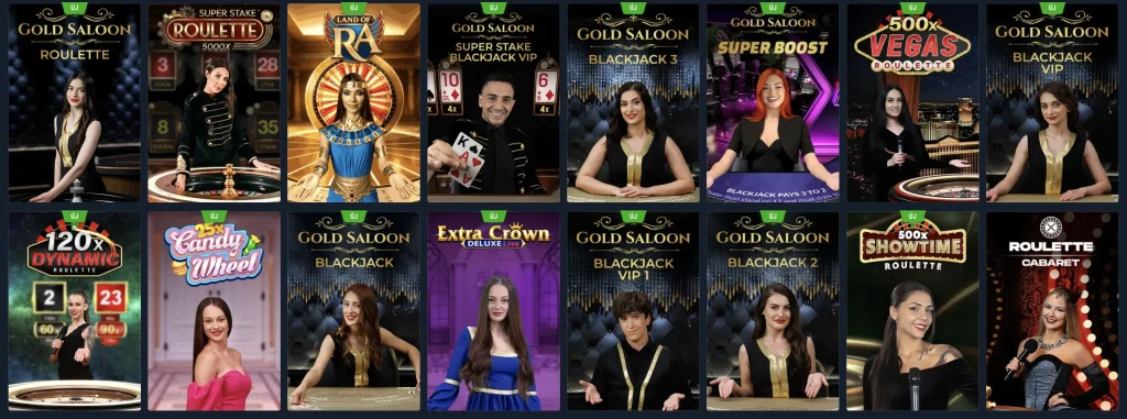 Rabona élő kaszinó